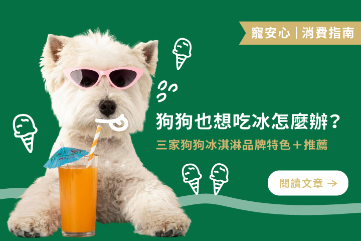 狗狗也想吃冰怎麼辦？三家狗狗冰淇淋品牌特色＋推薦