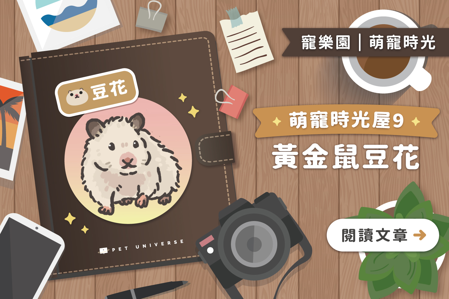 萌寵時光屋｜第九位主角🐭豆花